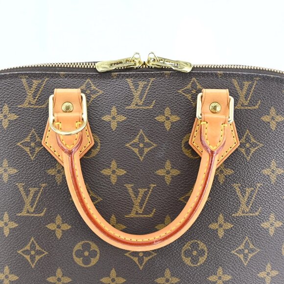 Authentic Louis Vuitton Alma Monogram Hand Bag bsj710-112725 - Picture 7 of 16